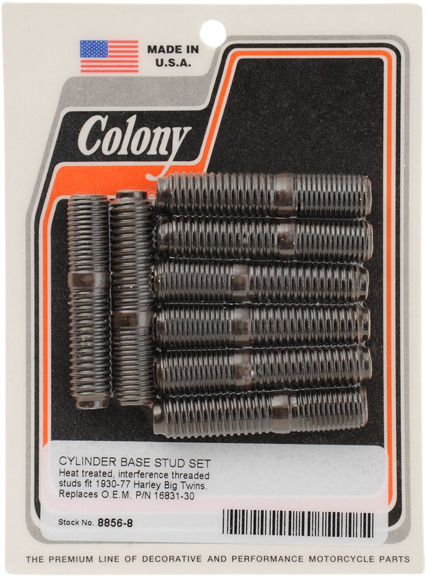 CYL STUDS SET 30-77 BT