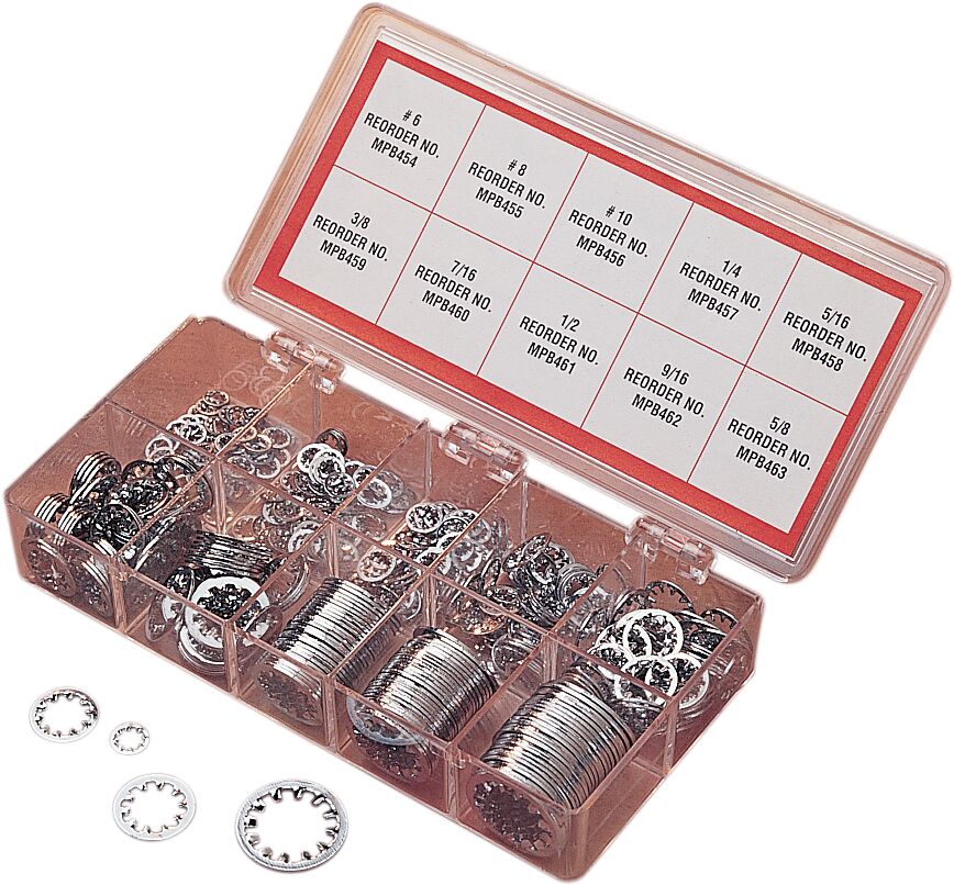 INTERNAL STAR WASHER KIT CHROME