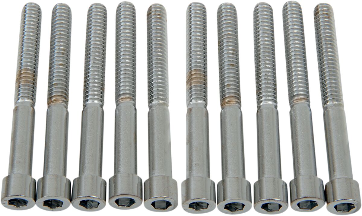 SOCKET-HEAD BOLT 1/4-20X2.25 SMOOTH CHROME