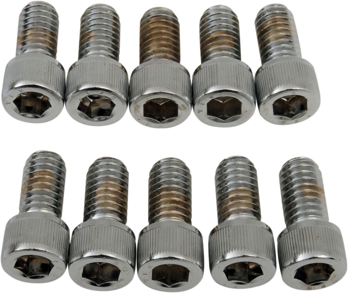 SOCKET-HEAD BOLT 5/16-18X0.625 KNURLED CHROME