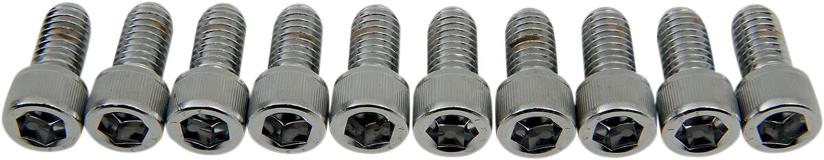 Sisekuuskantpolt 3/8-16X0.75, rihveldatud, kroom