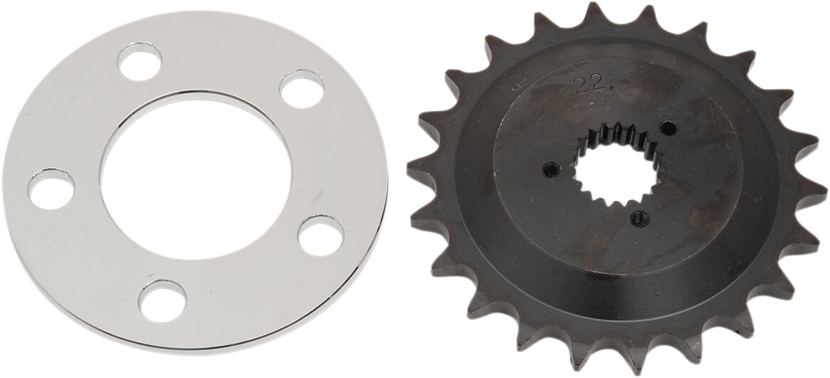 0.200" nihkega kettiratta komplekt 22TEETH