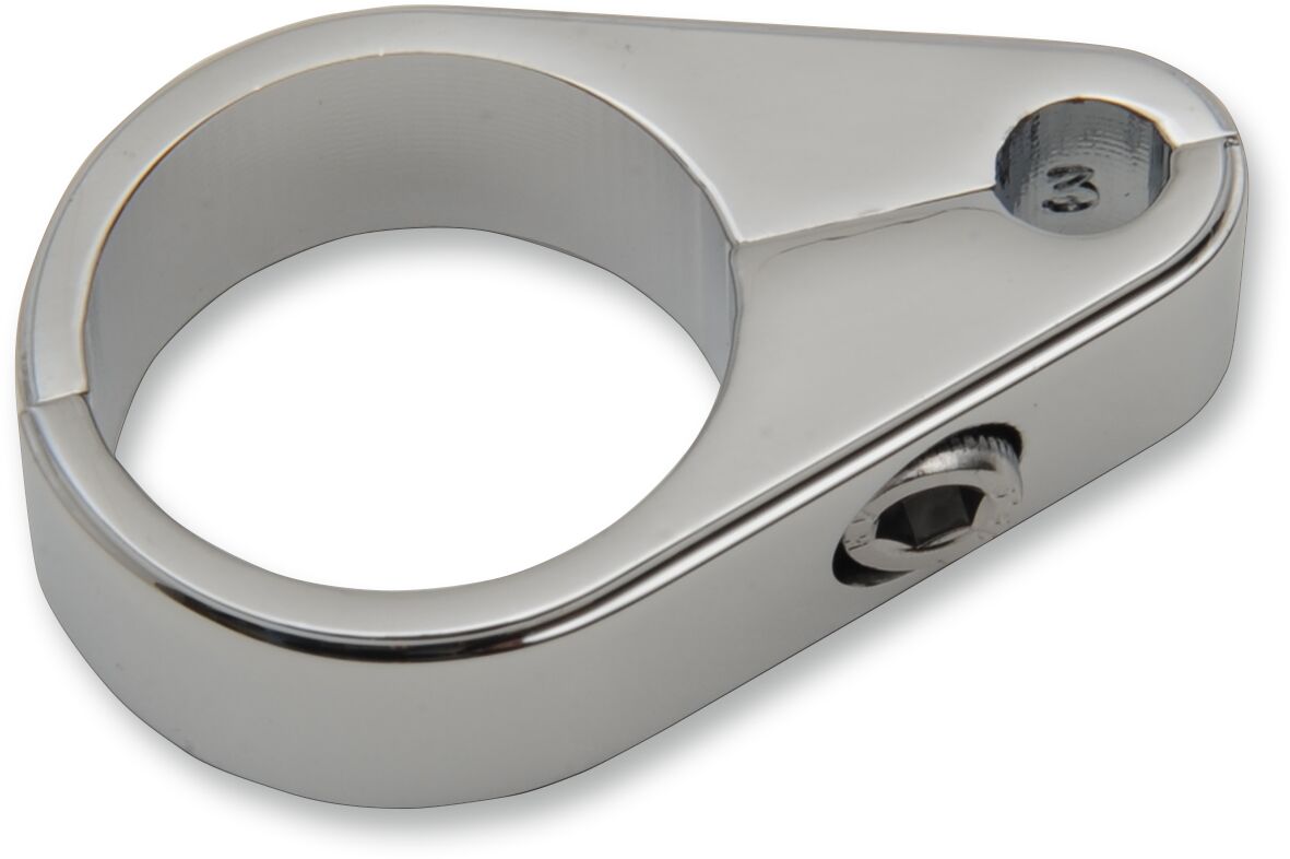 DIE-CAST CABLE CLAMP THROTTLE/IDLE CHROME SINGLE 1"