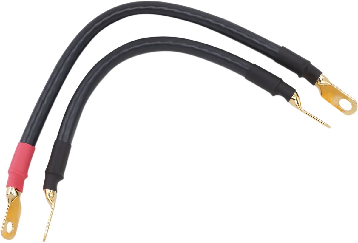 Akukaablite komplekt, must, 89-07 Softail