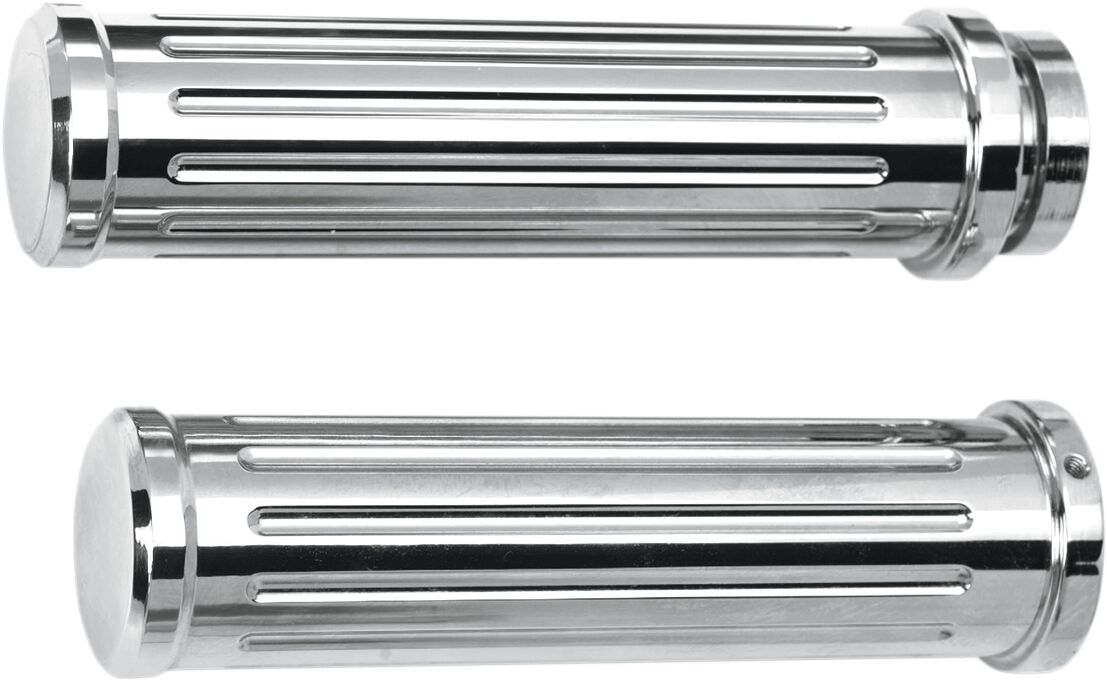 BILLET GRIPS BALL MLD CHR