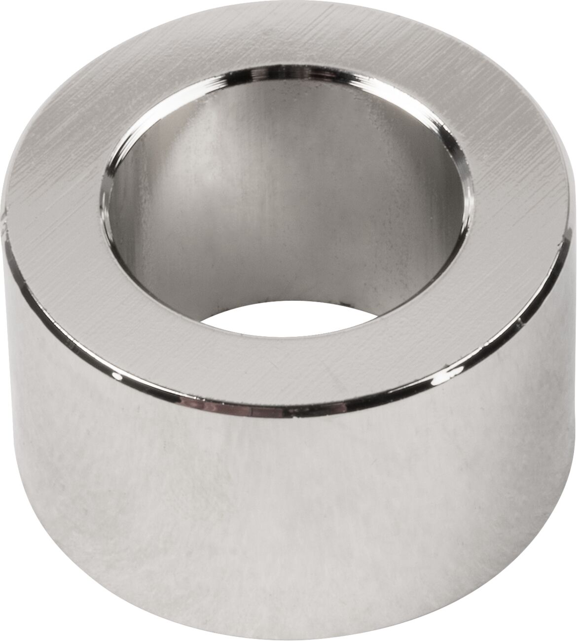 Välimine telje vahepuks, kroom, siseläbimõõt 0.75", laius 0.750"