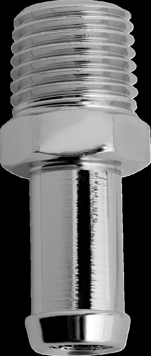 Liitmik 1/4" NPT - 3/8", kohandatud asendus, kroom, naturaalne