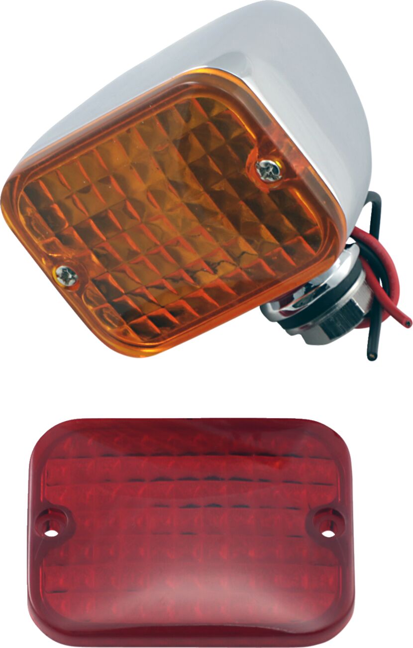 RECTANGULAR MARKER LIGHT DUAL-FILAMENT