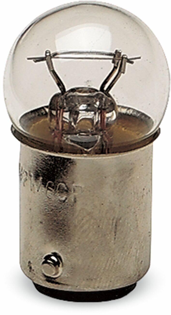 Pirn, kahe hõõgniidiga, 1157-tüüpi, läbipaistev