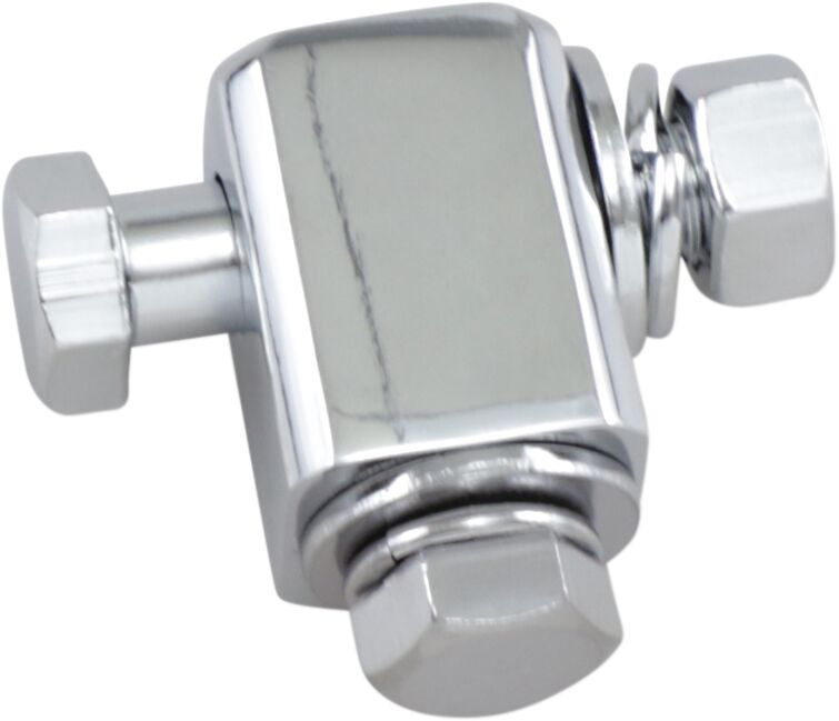MOUNTING BLOCK FOR BOTTOM-MOUNT HEADLIGHT CHROME