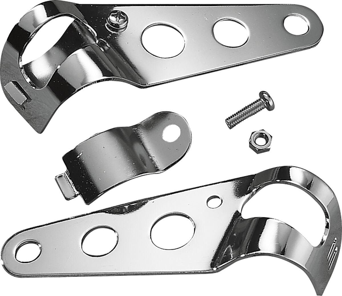 SIDE-MOUNT HEADLIGHT BRACKET CHROME
