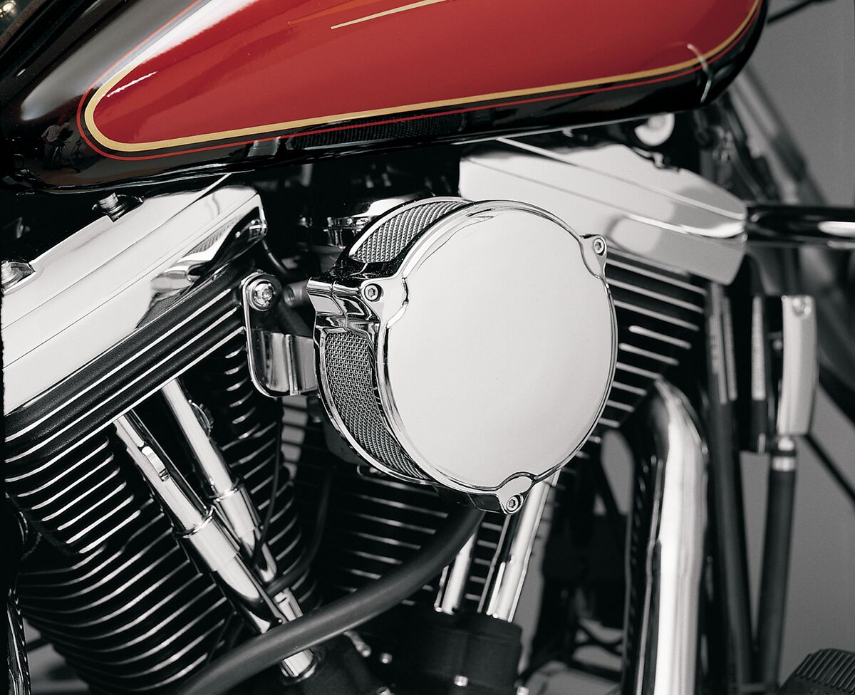 AIR CLEANER DRAGTRON II 6" CHROME
