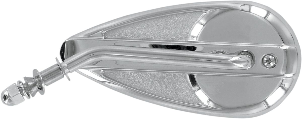 TEARDROP MIRROR LEFT CHROME