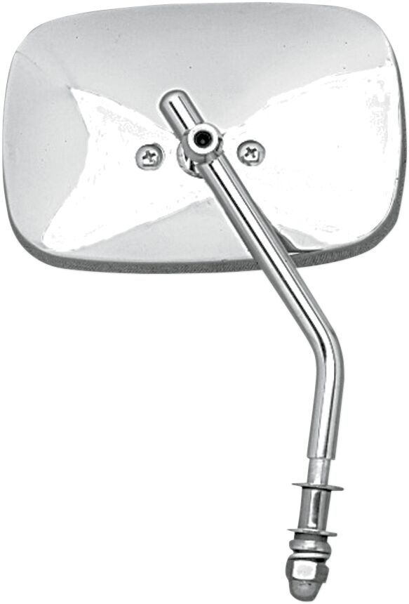 MIRROR RECTANGULAR 3.5"X5" W/ ADJUSTABLE STANDARD STEM CHROME