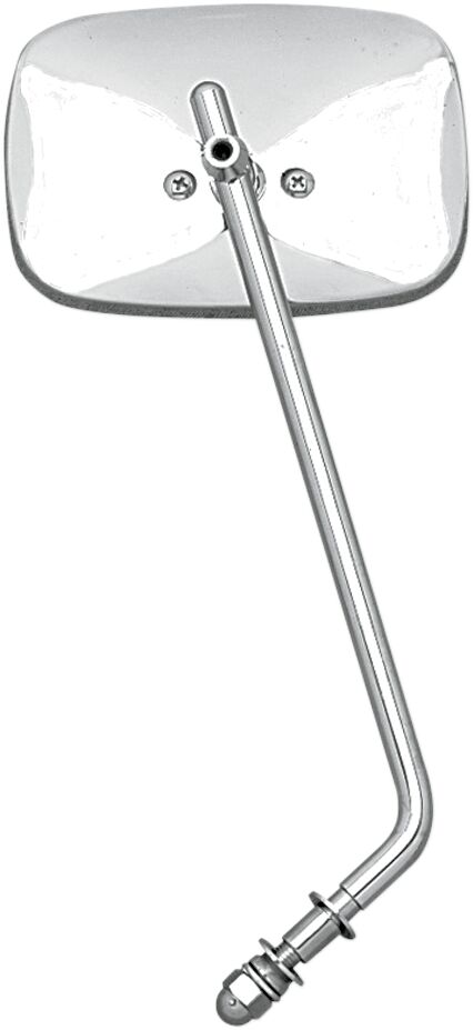 MIRROR RECTANGULAR 3.5"X5" W/ ADJUSTABLE LOW RIDER STEM CHROME