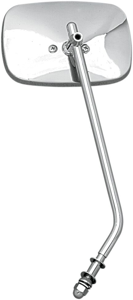 MIRROR RECTANGULAR 3.5"X5" W/ ADJUSTABLE LONG STEM CHROME