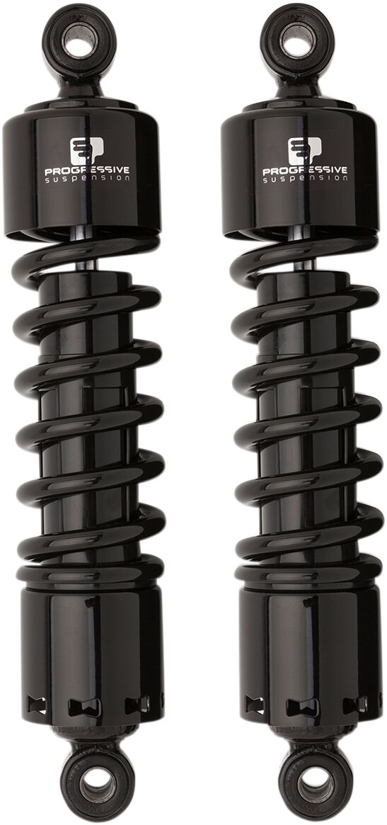 Progressive Suspension 412 seeria standardne amortisaator, must, ilma katteta, 11"