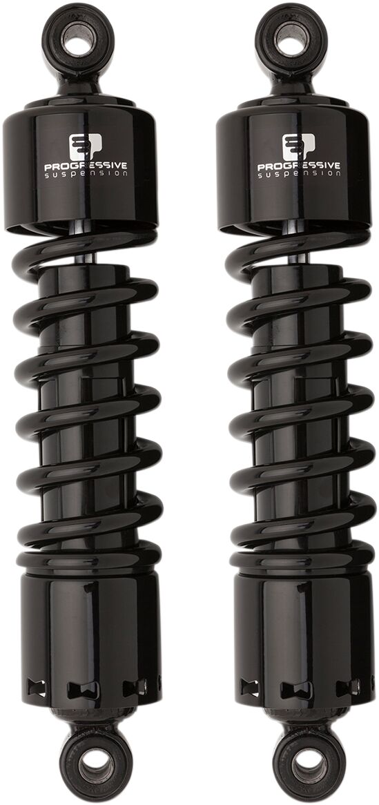 Progressive Suspension 412-seeria, tugevdatud, American-Tuned gaasamortisaatorid ilma katteta, must, 11"