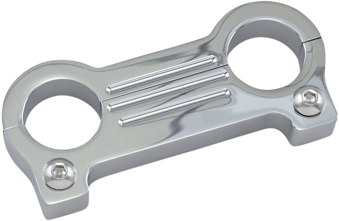 ACCUTRONIX GAUGE MOUNT ADAPTER 1-1/4" CHROME