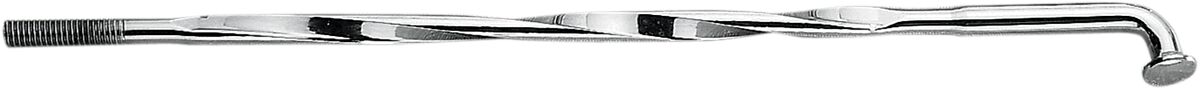 SPOKE SET REAR 6.75" TWISTED STEEL/CHROME FOR 16" WIDE-GLIDE HUB AND DROP-CENTER RIM