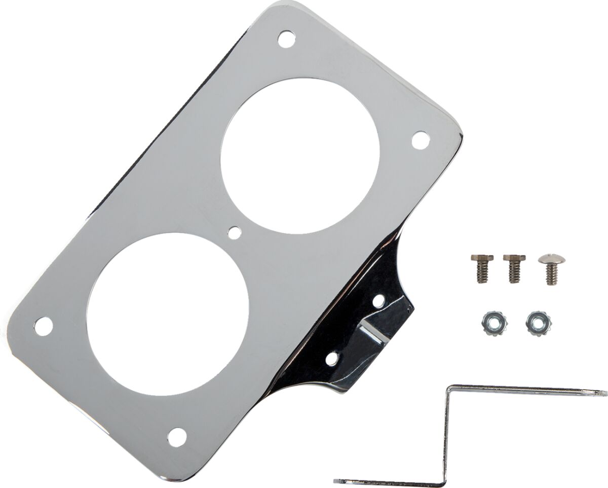 LAYDOWN LICENSE PLATE MOUNT STEEL