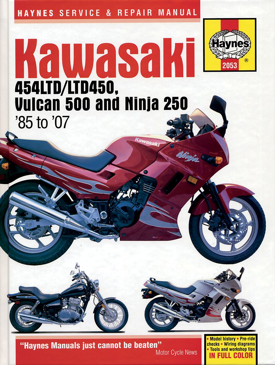 Kasutusjuhend Kawasaki EN450/500