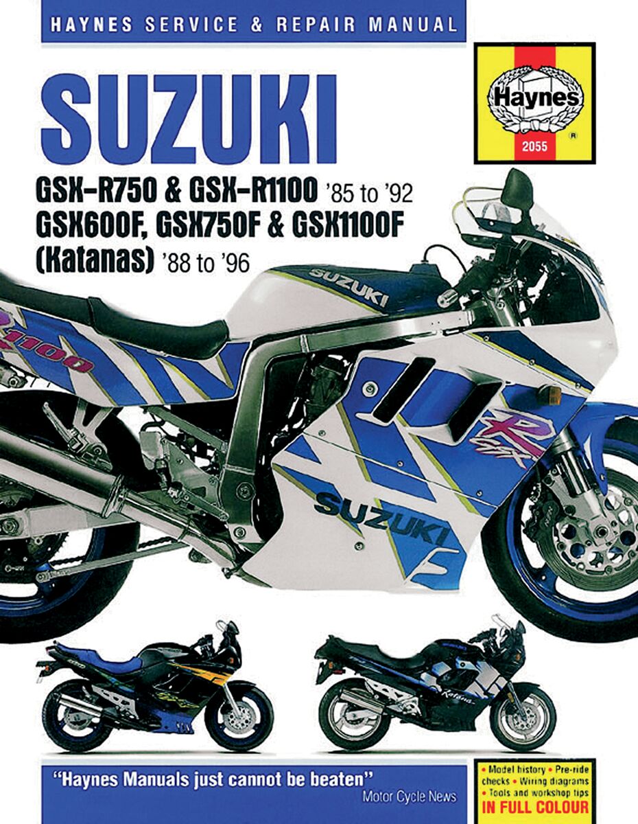 Käsiraamat SUZ GSX-R/Katana