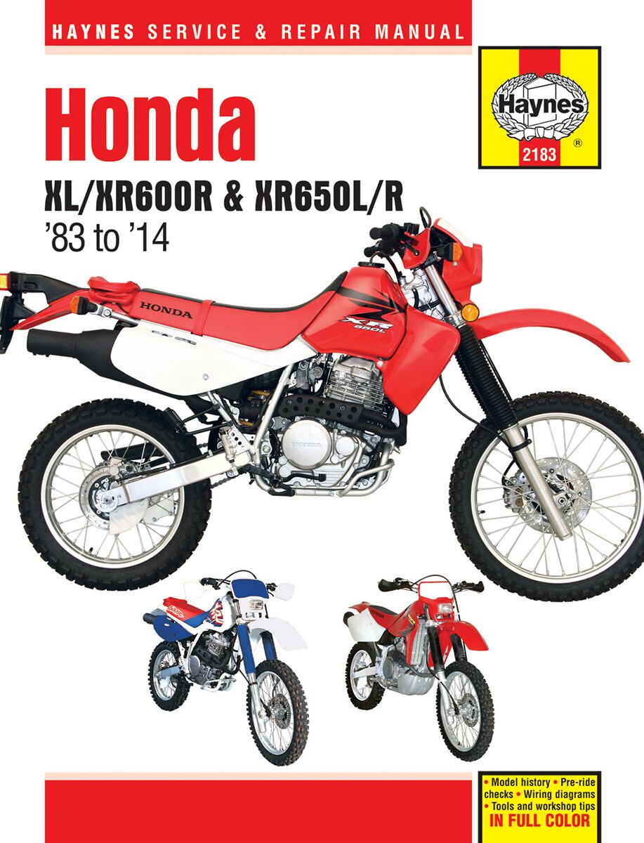 Käsiraamat Honda XL600R/XR600R