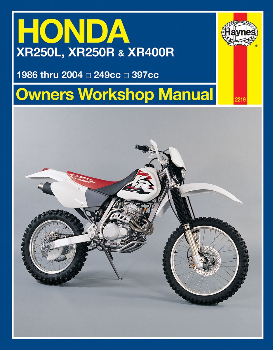 Kasutusjuhend HONXR250R/250L/400