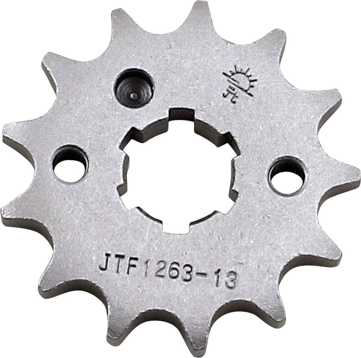 JTF1263.13 esimene vahetuskettiratas, 13 hammast, samm 428, naturaalne teras