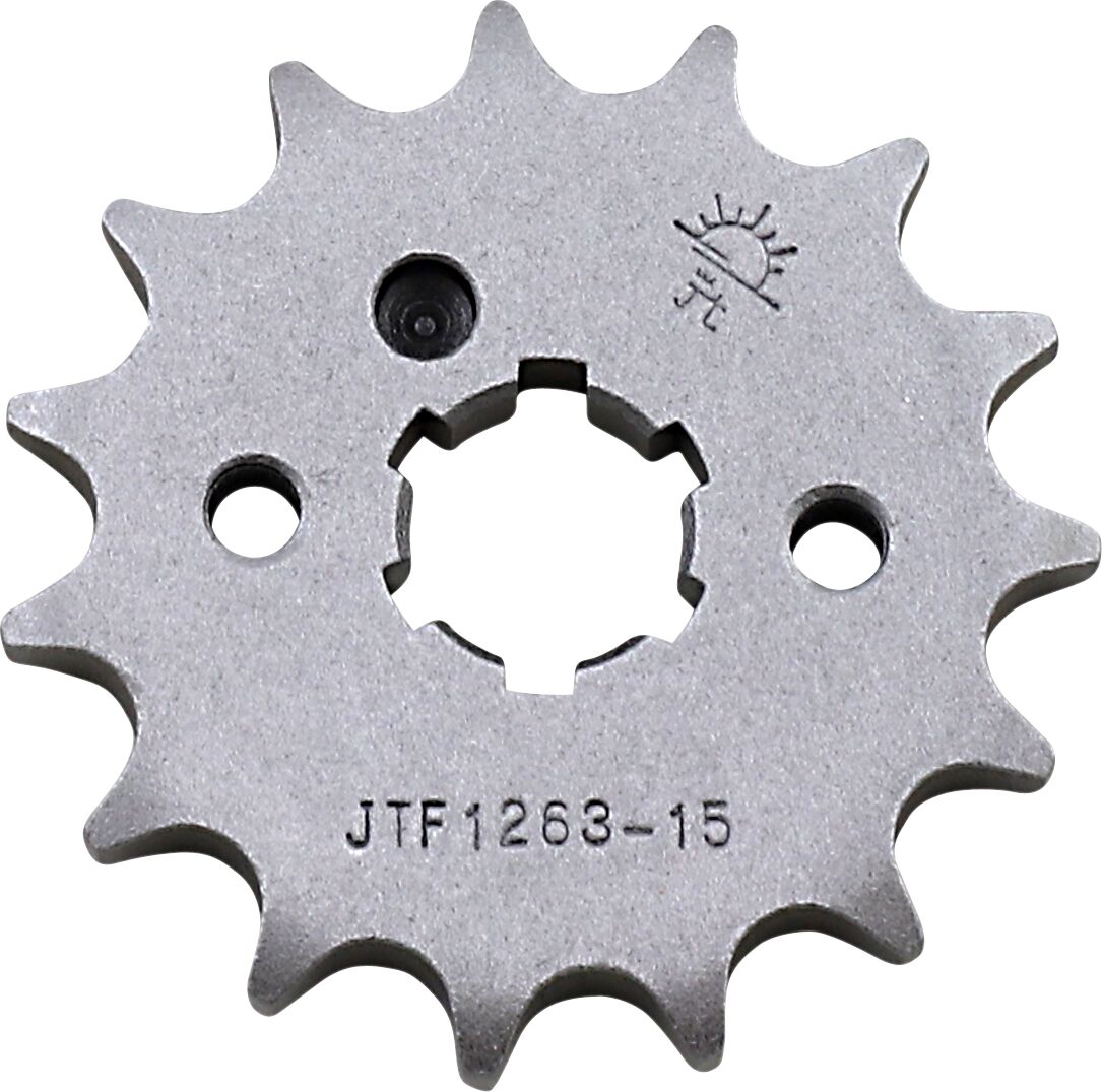 JTF1263.15 esimene vahetuskettiratas, 15 hammast, samm 420, naturaalne teras