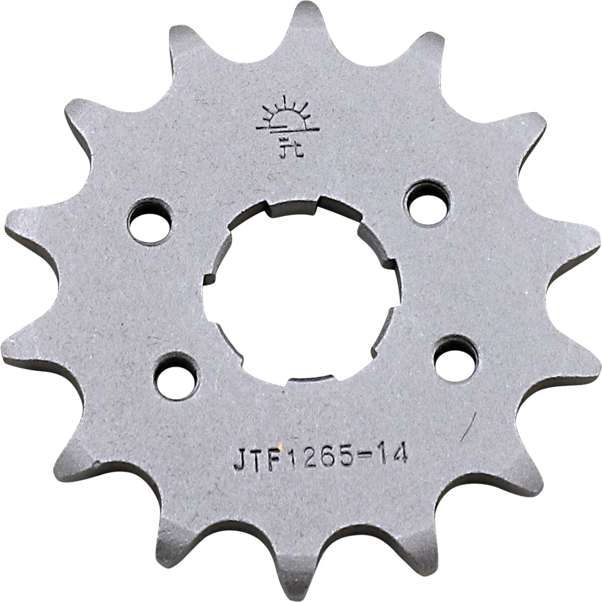 JTF1265.14 esimene vahetuskettiratas, 14 hammast, samm 520, naturaalne teras