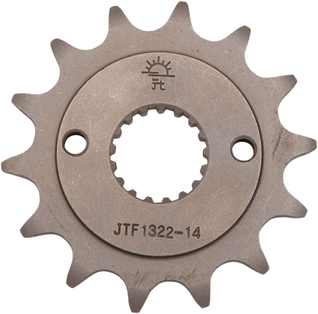 JTF1322.14 esimene vahetuskettiratas, 14 hammast, samm 520, naturaalne teras