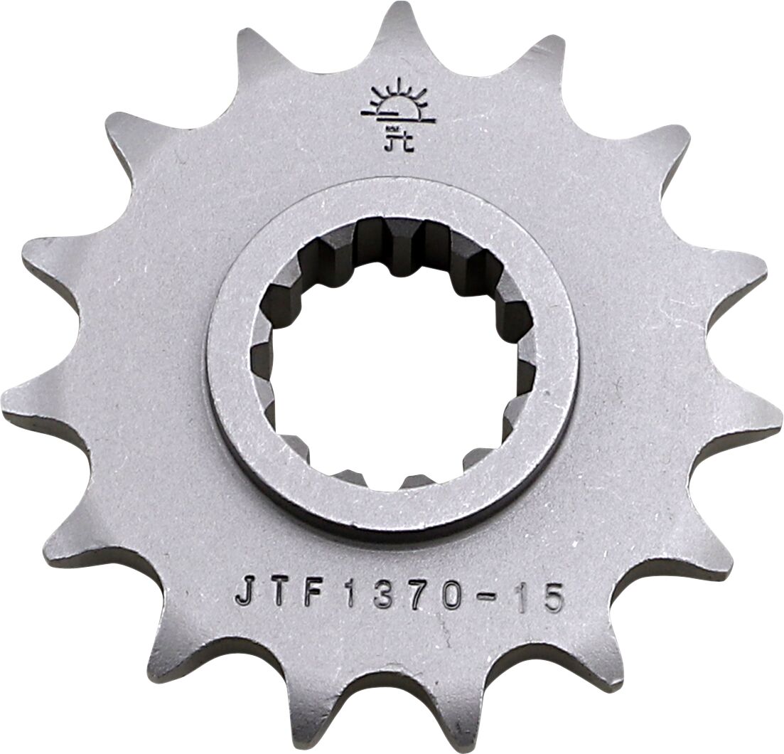 JTF1370.15 esimene vahetuskettiratas, 15 hammast, samm 525, naturaalne teras
