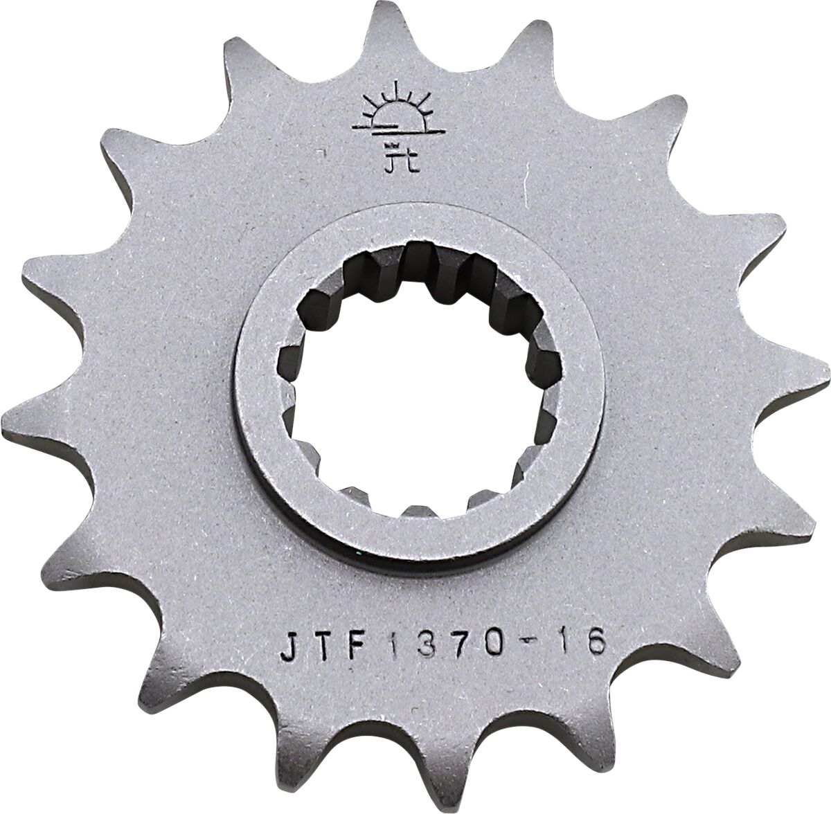 JTF1370.16 esimene vahetuskettiratas, 16 hammast, samm 525, naturaalne teras