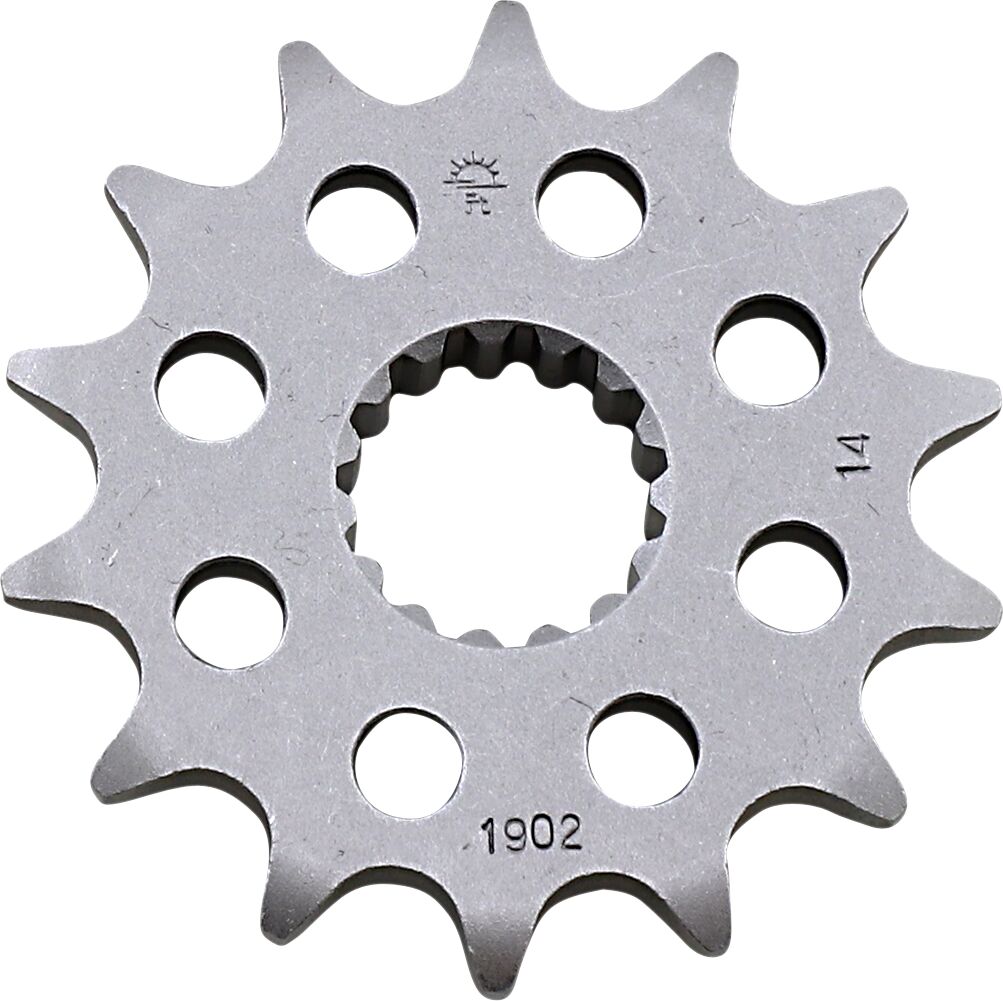 JTF1902.14 esimene vahetuskettiratas, 14 hammast, samm 520, naturaalne teras