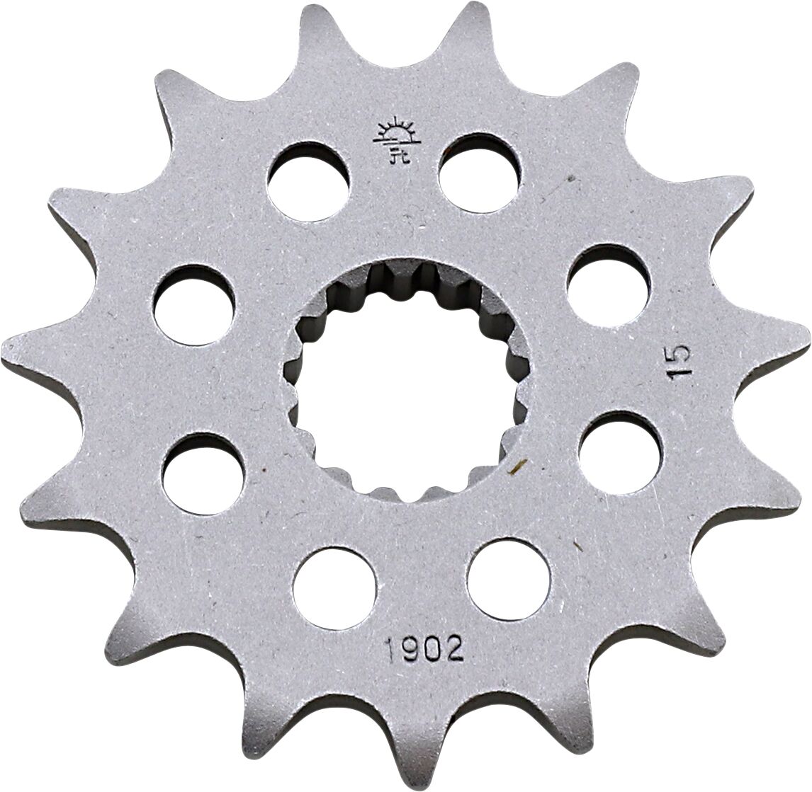 JTF1902.15 esimene vahetuskettiratas, 15 hammast, samm 520, naturaalne teras