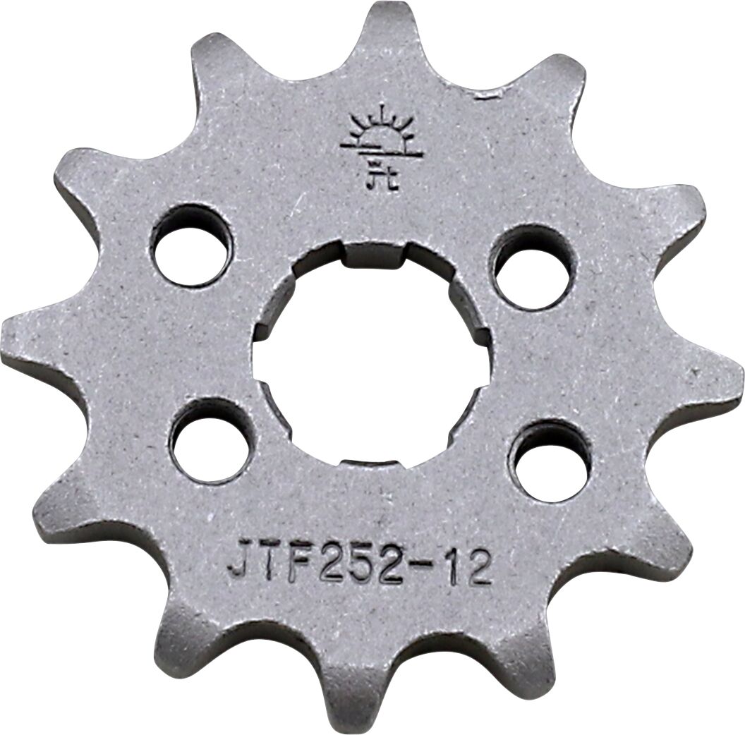 JTF252.12 esimene vahetuskettiratas, 12 hammast, samm 420, naturaalne teras