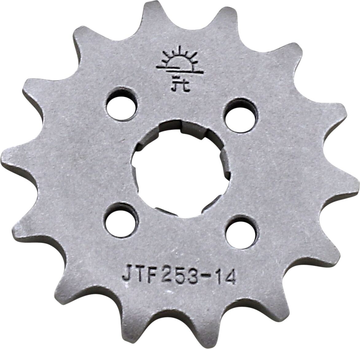 JTF253.14 esimene vahetuskettiratas, 14 hammast, samm 420, naturaalne teras