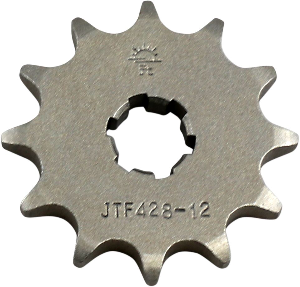 JTF428.12 esimene vahetuskettiratas, 12 hammast, samm 428, naturaalne teras