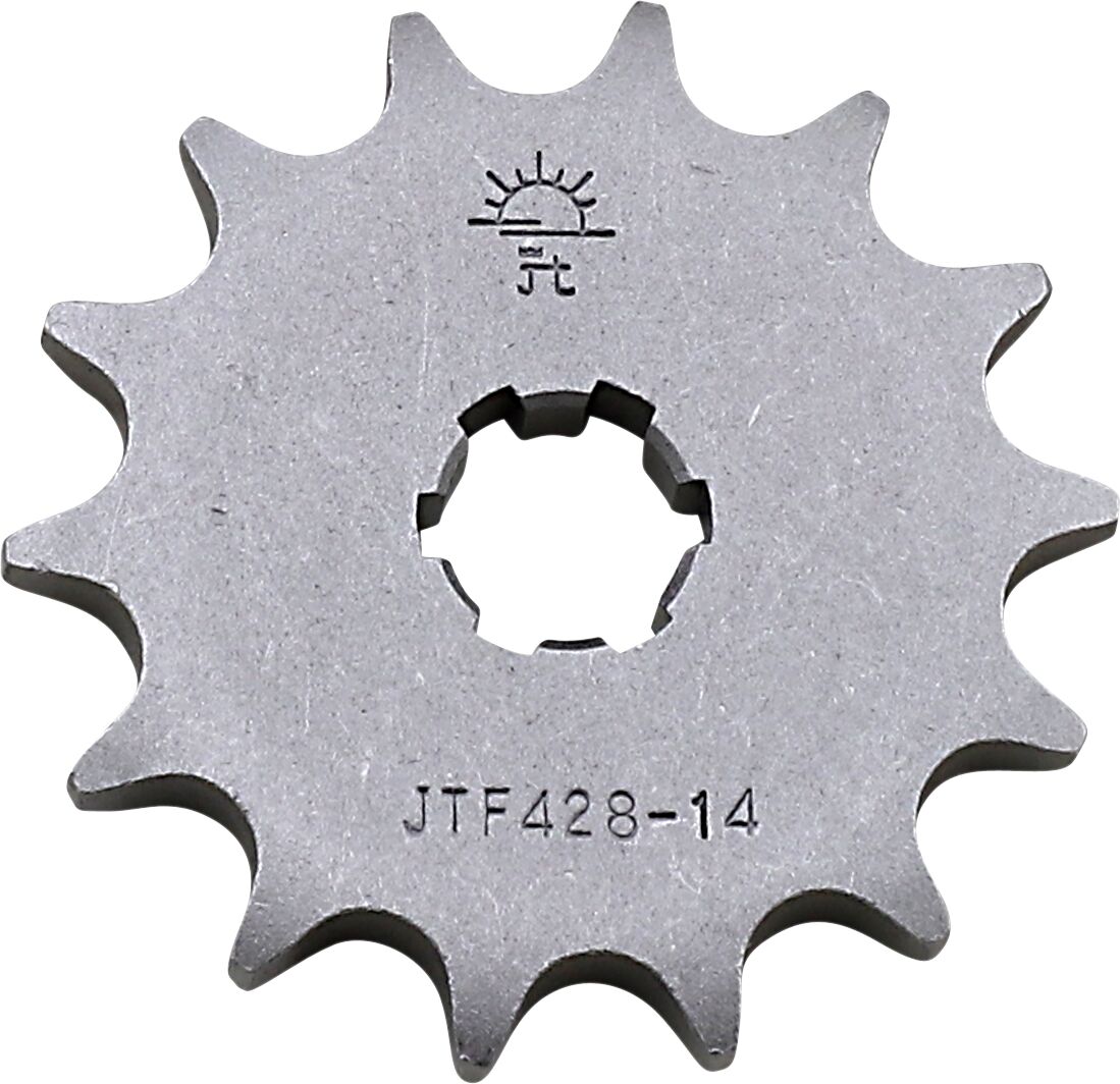 JTF428.14 esimene vahetuskettiratas, 14 hammast, samm 428, naturaalne teras