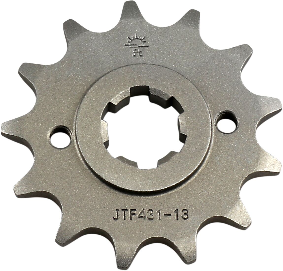 JTF431.13 esimene vahetuskettiratas, 13 hammast, samm 520, naturaalne teras