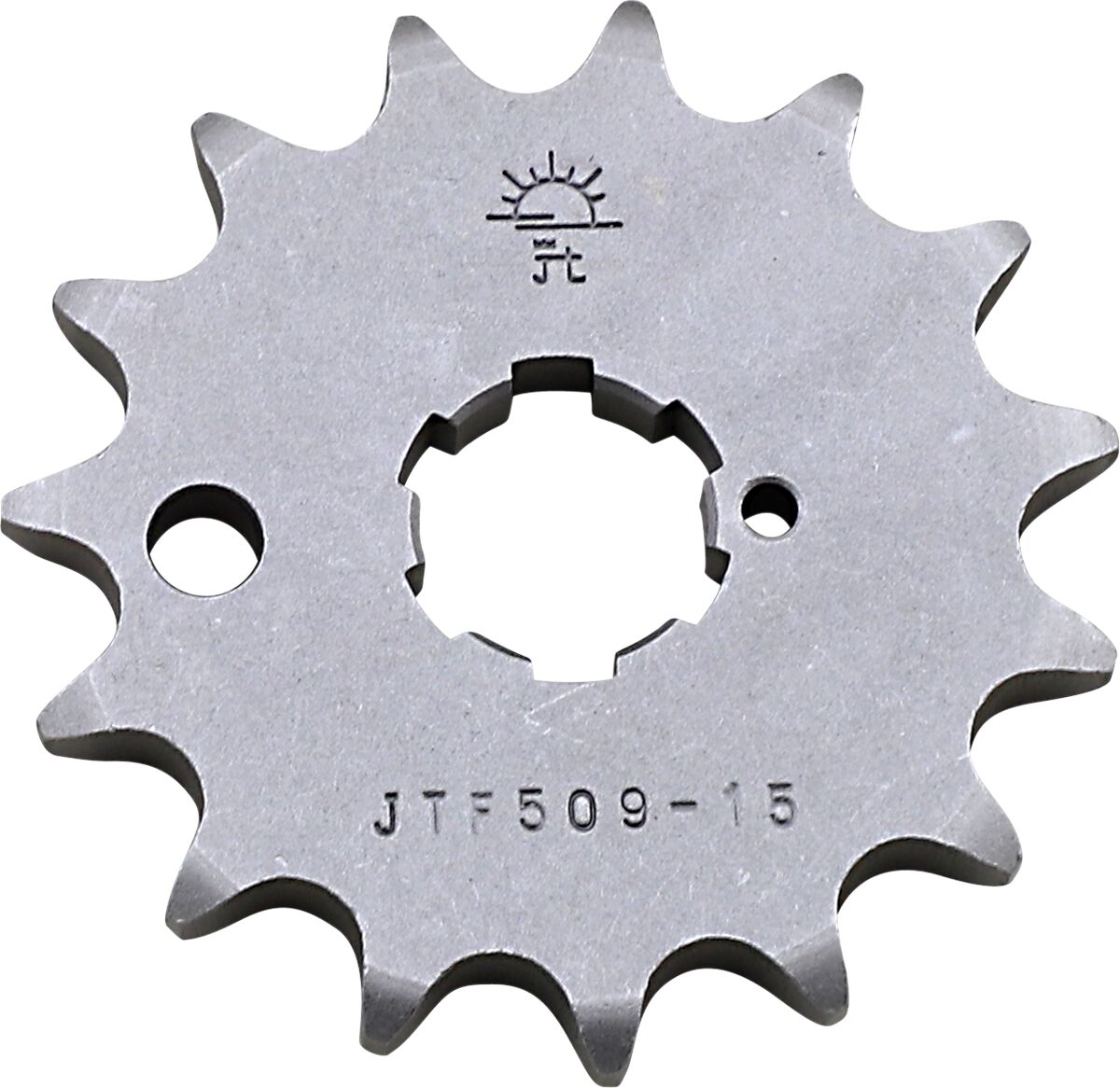 JTF509.15 esimene vahetuskettiratas, 15 hammast, samm 530, naturaalne teras