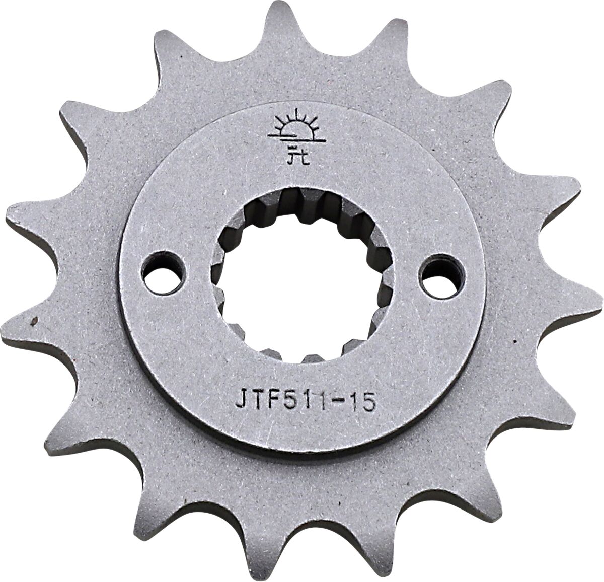 JTF511.15 esimene vahetuskettiratas, 15 hammast, samm 520, naturaalne teras