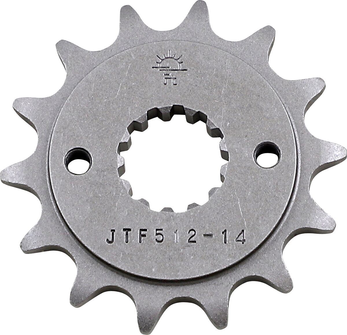 JTF512.14 esimene vahetuskettiratas, 14 hammast, samm 520, naturaalne teras