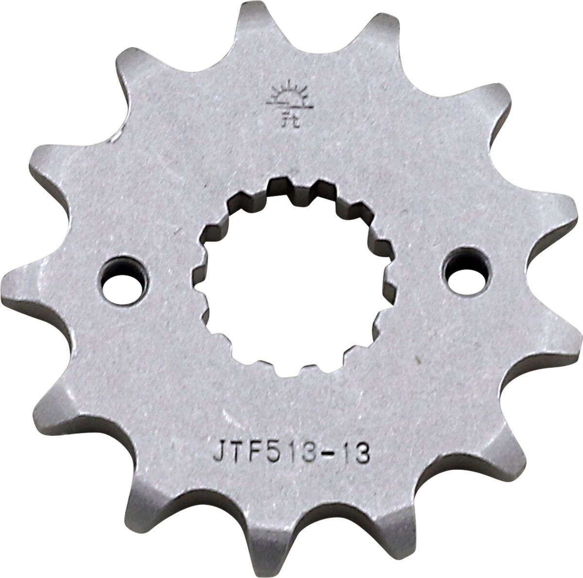 JTF513.13 esimene vahetuskettiratas, 13 hammast, samm 530, naturaalne teras