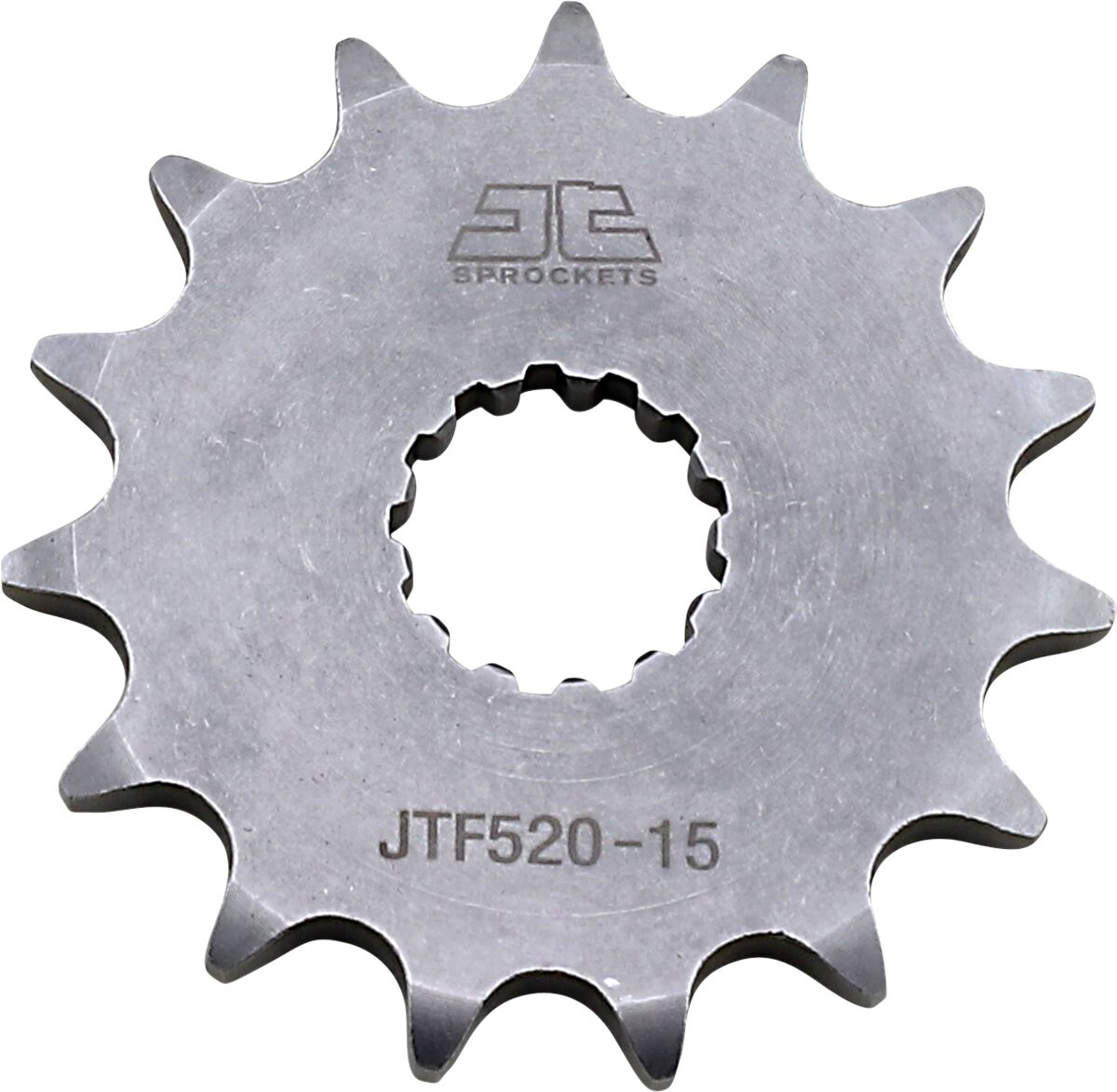 JTF520.15 esimene vahetuskettiratas, 15 hammast, samm 525, naturaalne teras