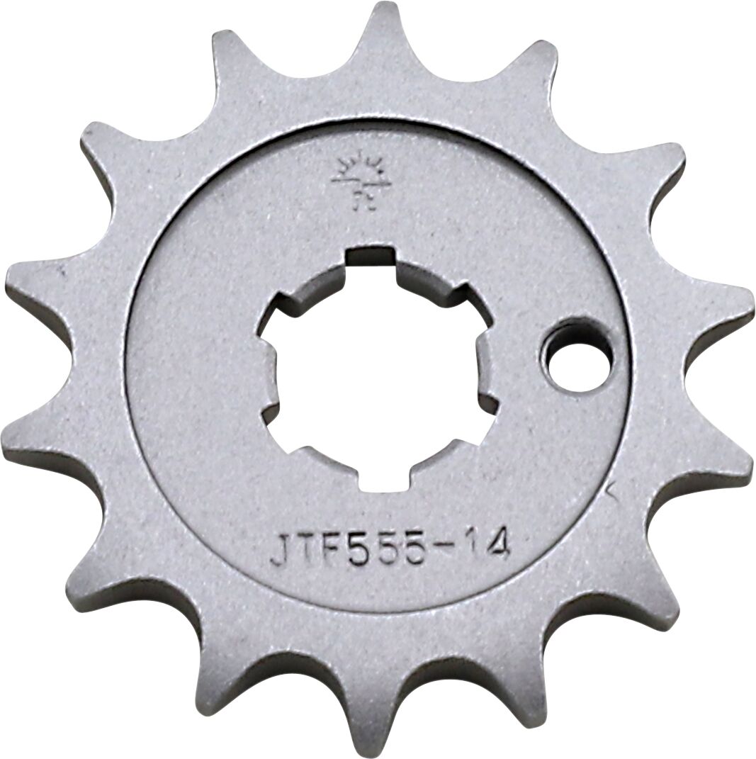 JTF555.14 esimene vahetuskettiratas, 14 hammast, samm 428, naturaalne teras