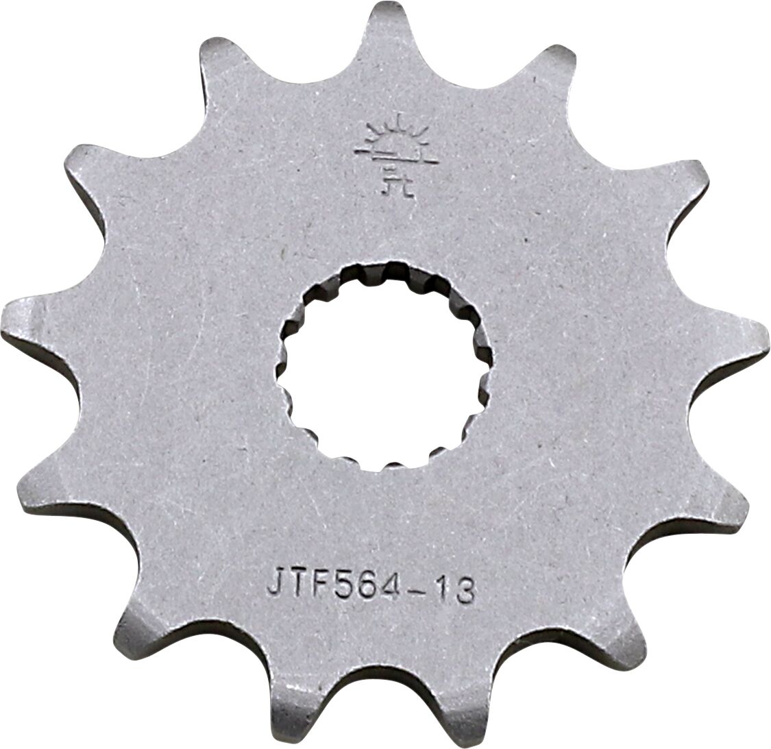 JTF564.13 esimene vahetuskettiratas, 13 hammast, samm 520, naturaalne teras