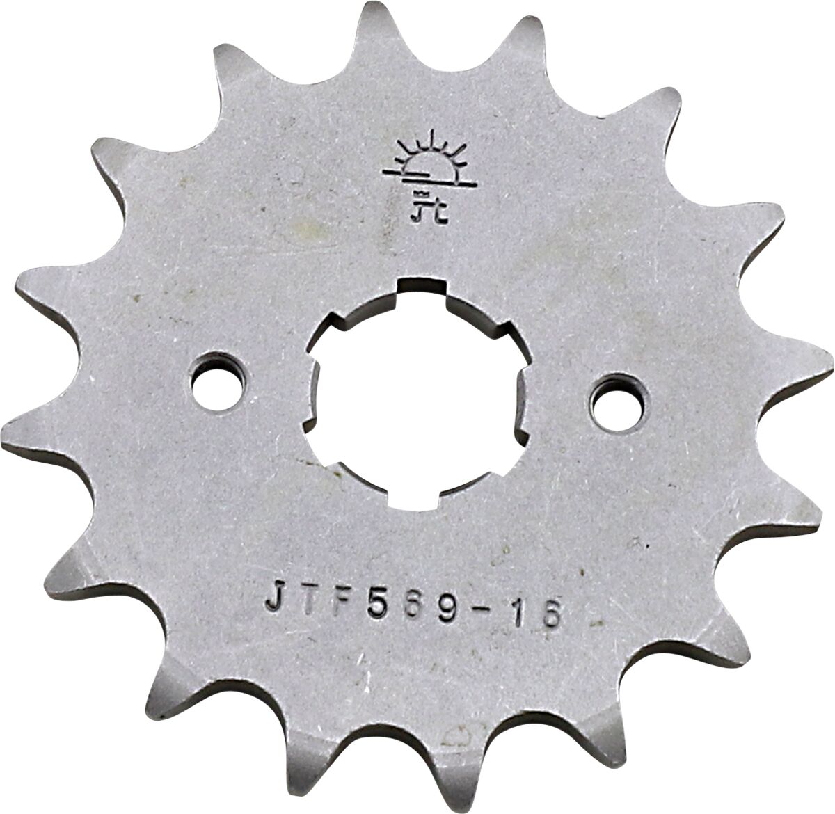 JTF569.16 esimene vahetuskettiratas, 16 hammast, samm 520, naturaalne teras